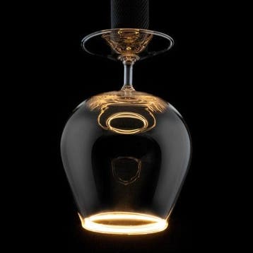 Segula LED Floating glas Cognac helder met heldere basis, Ophalen of Verzenden, Nieuw