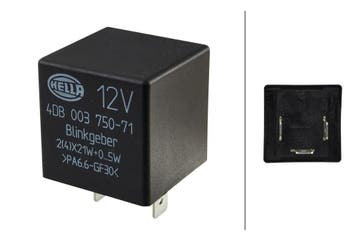 HELLA 4DB 003 750-711 Knipperrelais 12V 3-polig, Verzenden, Nieuw