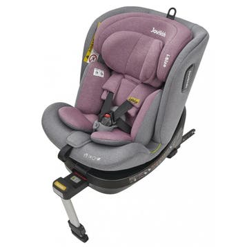 Autostoel - Isofix Autostoeltje - 0-12 jaar - Roze - Jovikid, Verzenden, Zo goed als nieuw