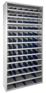 Nieuw Vakkenkast grijs 198x100x30cm incl. 72 vakverdelers, Ophalen of Verzenden, Nieuw