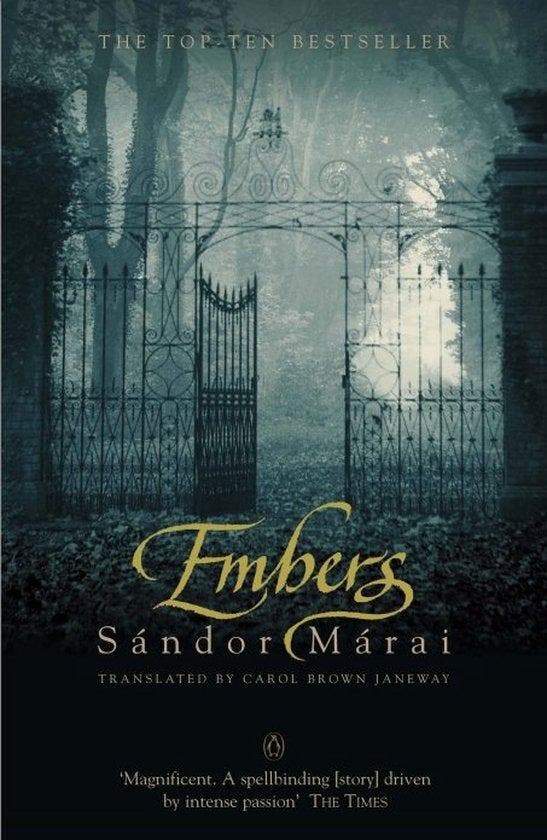 Embers 9780141004310 Sándor Márai, Boeken, Taal | Engels, Gelezen, Verzenden