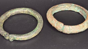 Oud-Grieks, Magna Graecia Brons Bracelet (Zonder