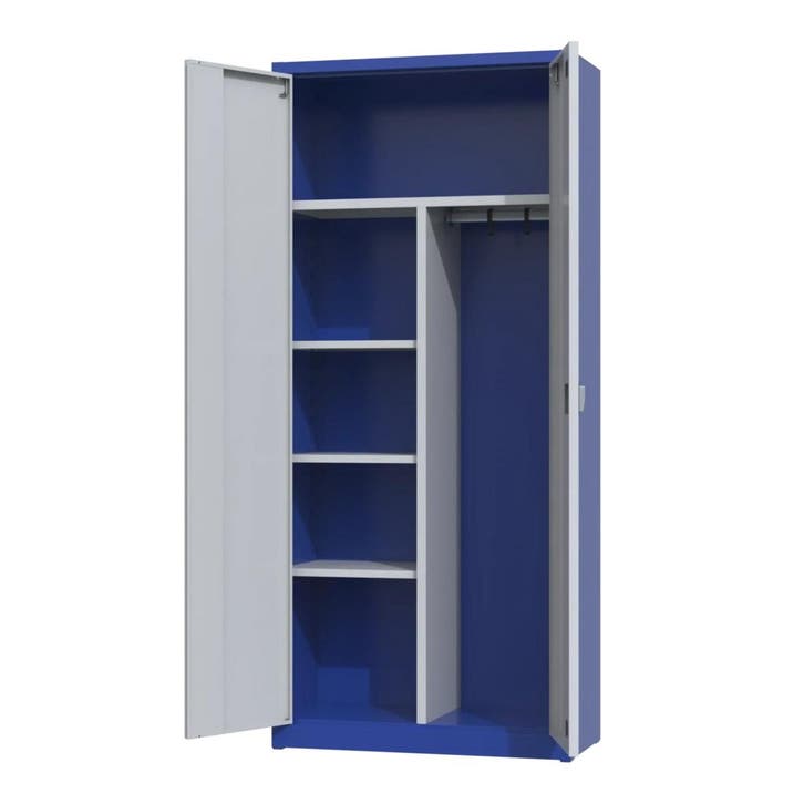 Nieuwe schoonmaak- en bezemkast - lockerkast - 180x80x38cm, Huis en Inrichting, Kasten | Overige, Nieuw, Ophalen of Verzenden