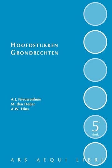 9789493199217 Ars Aequi Handboeken - Hoofdstukken grondre..., Verzenden, Zo goed als nieuw, Aernout Nieuwenhuis