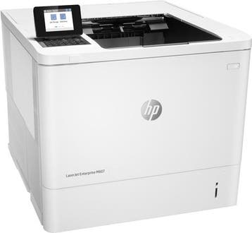 HP - HP LaserJet Enterprise M607DN (K0Q15A) Zwart-Wit, Computers en Software, Printers, Zwart-en-wit printen, Gebruikt, HP, Ingebouwde Wi-Fi