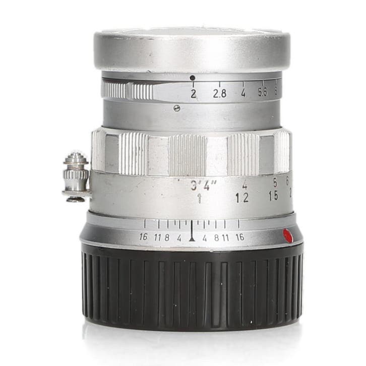 Leica 50mm f/2 Summicron Rigid V2 (11818) - 1 jaar garantie, Audio, Tv en Foto, Fotografie | Lenzen en Objectieven, Zo goed als nieuw