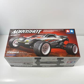 Tamiya 1:10 - Modelbouwdoos - AQROSHOT DT-03T R/C 2WD Racing, Nieuw