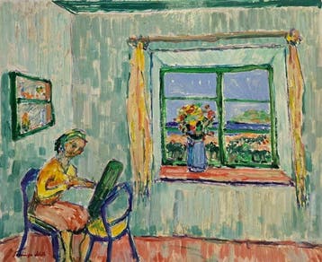 Lluís Domingo Abelló (1917-1993) - Una tarde en calma - NO