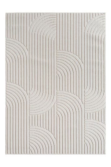 Japandi Vloerkleed | Helix | Bogen | Crème | 240x340 cm, Verzenden, Nieuw