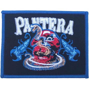 Pantera - Skull + Scorpions - Patch officiële merchandise, Ophalen of Verzenden, Nieuw, Kleding