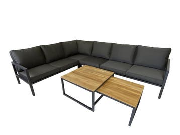 6-persoons Loungeset Palazzo | Incl. 2 kleine tafels, Ophalen of Verzenden, Nieuw, 6 zitplaatsen, Loungeset
