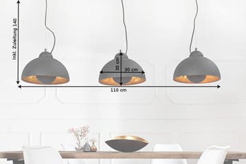 Hanglamp STUDIO 3s zwart goud - 36228, Ophalen of Verzenden, Nieuw