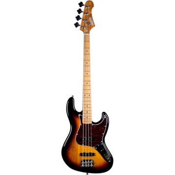 (B-Stock) JET Guitars JJB-300 Sunburst elektrische basgitaar, Verzenden, Nieuw