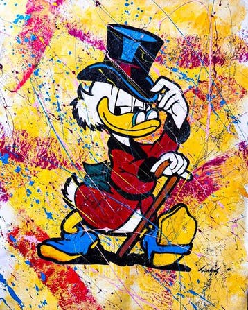 Gongas (XX-XXI) - Vandalized Uncle Scrooge - XL