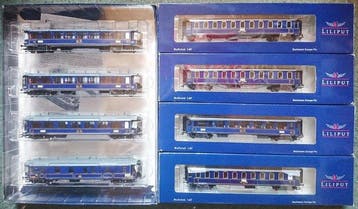 Liliput H0 - 350115/329960/329965/329929/329969 - Modeltrein, Nieuw