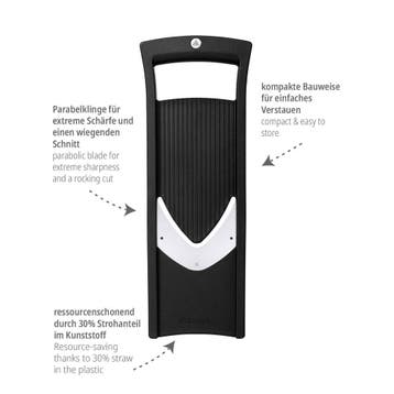 Triangle Mandoline voor Perfecte Plakjes – 2 mm Snijdikte., Ophalen of Verzenden, Nieuw