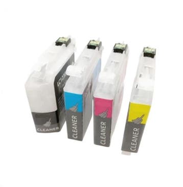 Huismerk Cartridge Set t.v.v. Brother LC-123 serie, Nieuw, Cartridge, Inktmedia