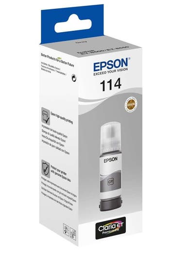 Epson 114 EcoTank Grey ink bottle (Ink cartridges), Verzenden, Nieuw, Overige typen