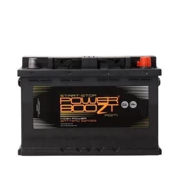 Powerboozt AGM Start-Stop accu | PB.570.901 | 12V 70Ah, Ophalen of Verzenden, Nieuw
