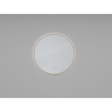 Wiesbaden Nomi Spiegel Rond met LED - Dimbaar - 60cm -, Ophalen of Verzenden, Nieuw
