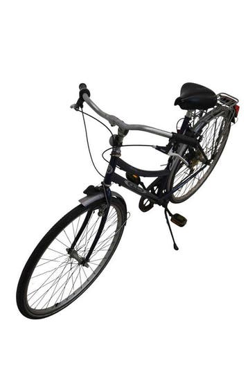 On the Road damesfiets – blauwe hybride/stadsfiets met Shi, Ophalen of Verzenden, Nieuw