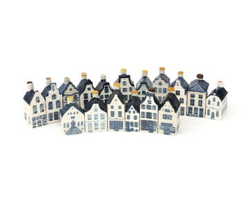 Zeventien KLM-huisjes, Holland, 20e eeuw (17), Verzamelen, Nieuw
