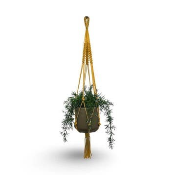 Plantenhanger Boho - Kies kleur en lengte - Katoen -, Ophalen of Verzenden, Nieuw