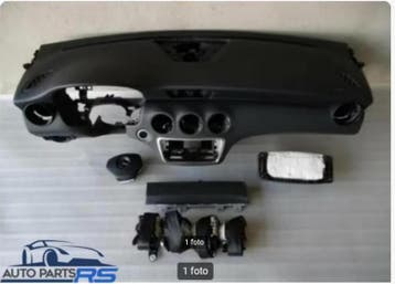 Dashboard + Airbags+Veiligheidsgordels Mercedes CLA GLA W117, Auto-onderdelen, Dashboard en Schakelaars, Verzenden, Nieuw, Mercedes-Benz