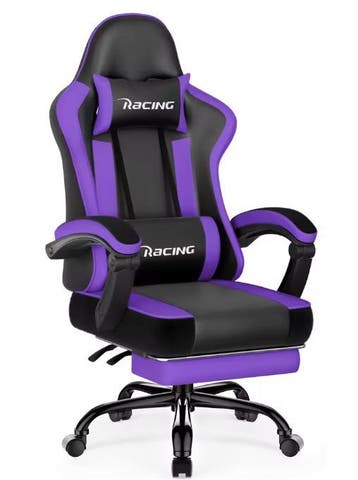 Gamingstoel Ergonomisch – Verstelbaar met Voetsteun 150kg, Verzenden, Nieuw