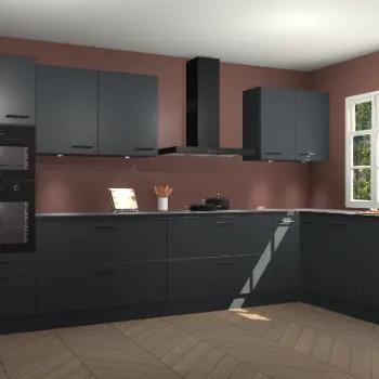 Onyxgrijze keuken Graz 72738, Verzenden, Nieuw