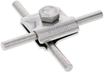 Dehn MV Klem StSt V4A Voor Rd 8-10mm Met Zeskantbout -, Verzenden, Nieuw, Overige typen