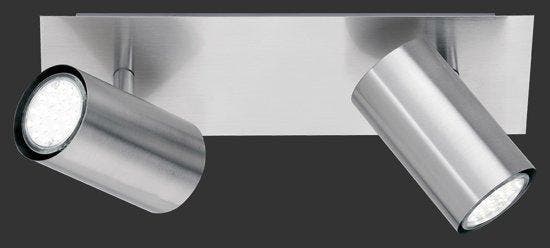 Trio - Spot -  GU10 fitting, 35W max - Nikkel mat, Antiek en Kunst, Antiek | Lampen, Verzenden