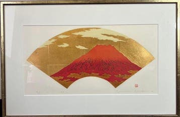 Kunio Kaneko – “Fuji 13” – A.P. - Groot formaat - Originele, Antiek en Kunst