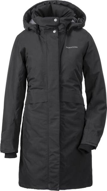 Didriksons Maat 42 - Emilia Wns Parka - Black - Vrouwen, Kleding | Dames, Jassen | Winter, Verzenden, Nieuw