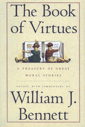 The Book of Virtues - William Bennett 9780671683061, Verzenden, Gelezen, William Bennett