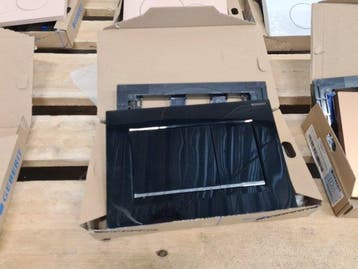 Geberit Sigma 30 bedieningsplaat tweeknops - glans zwart -, Ophalen of Verzenden, Nieuw, Chroom, Overige typen