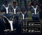LED Reflecterend Vest USB Oplaadbaar Veilig Hardlopen, Sport en Fitness, Loopsport en Atletiek, Verzenden, Nieuw