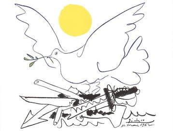 Pablo Picasso (1881-1973), daprès - Colombe de lavenir