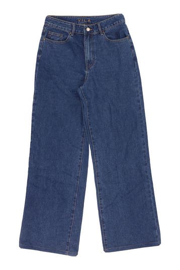 Vila Broek in maat W36 L34 Blauw, Vila, Verzenden, Zo goed als nieuw, Blauw