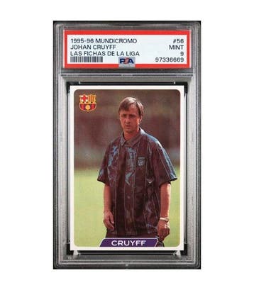 1995-96 Mundicromo *Johan Cruyff* #56 - Fichas de la Liga -, Nieuw