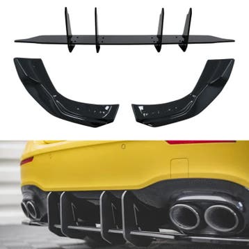 Diffuser Splitter | geschikt voor Mercedes-Benz | A-klasse 1, Verzenden, Nieuw, Mercedes-Benz