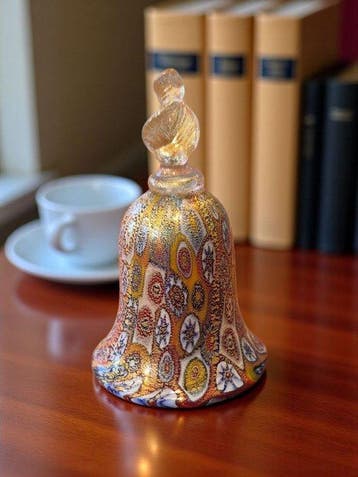 Decoratieve bel - Livio Campanella - Italië - Murano-glas