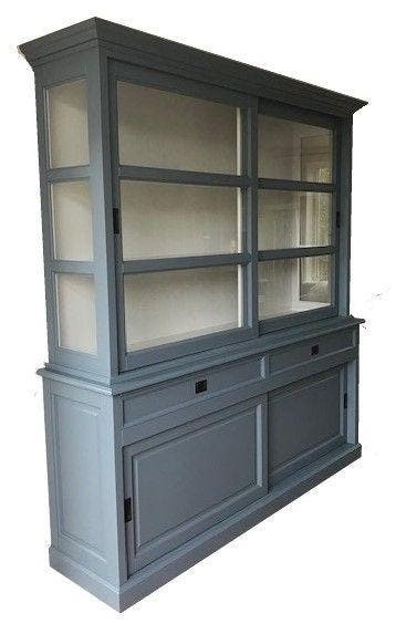 Buffetkast blauw Montfoort 200cm, Ophalen of Verzenden, Nieuw