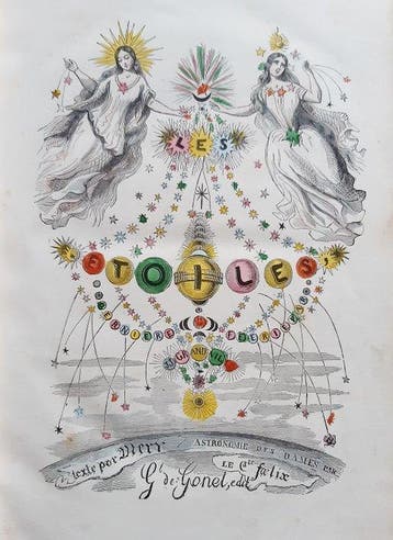 Joseph Méry /Le Comte Foelix / Grandville - Les Etoiles -