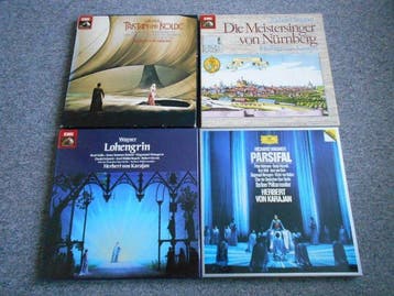 Richard Wagner - Diverse artiesten - 4 Boxsets: Wagner with, Nieuw in verpakking