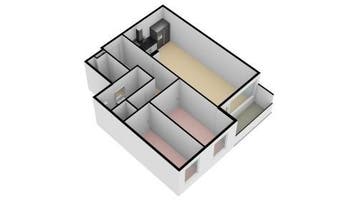 Te Huur 3 Kamer Appartement Sauterneslaan In Maastricht, Direct bij eigenaar, Limburg, Maastricht, Appartement