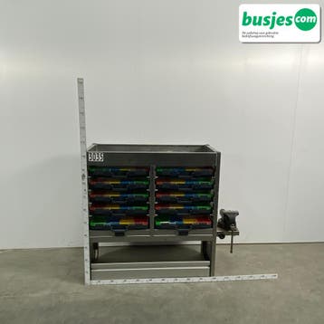 Aluca bedrijfswageninrichting 1010x420x1050mm (3035), Auto diversen, Ophalen of Verzenden