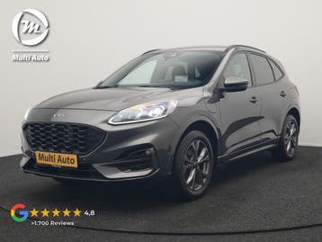Zakelijke Lease |  Ford Kuga 2.5 ST-Line PHEV 225pk Dealer O, Automaat, Stof, Gebruikt, Zwart