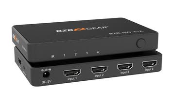 BZBGEAR SW-41A 4K UHD HDMI Switcher, Overige technologieën, BZBGear, Nieuw, Ophalen of Verzenden
