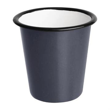 Emaille beker | grijs | 31cl | 6 stuks, Verzenden